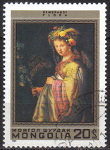 Timbre: Flora de Rembrandt