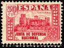 Timbre: JUNTA DE DEFENSA NACIONAL