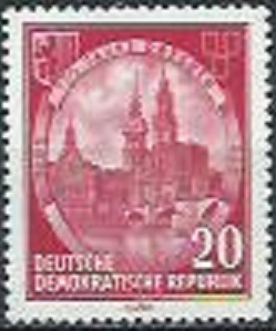 Timbre: 750 ans de Dresde