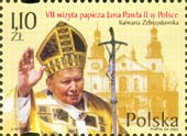 Timbre: Pape Jean-Paul II