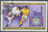 Timbre: Coupe du monde de football : Angleterre