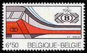 Timbre: 50 ans de collaboration ferroviaire