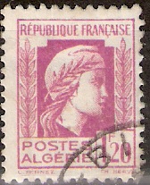 Timbre: Marianne d'Alger