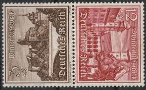 Timbre: Ch&acirc;teau d'Elbogen et H&ocirc;tel de Ville de Klagenfurt