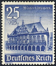 Timbre: H&ocirc;tel de ville de Br&ecirc;me