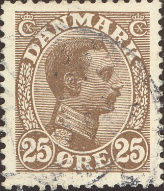 Timbre: Roi Christian X