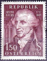 Timbre: Compositeur Joseph Haydin