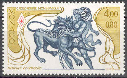 Timbre: Croix Rouge mon&eacute;gasque