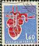 Timbre: 4e Congr&egrave;s europ&eacute;en de cardiologie