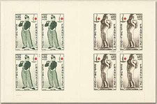 Timbre: Carnet Croix Rouge de 1963