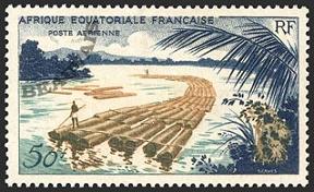 Timbre: Flottage du bois.