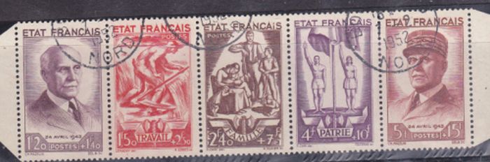 Timbre: Pour le Secours national 