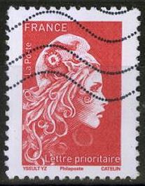 Timbre: Marianne l'engag&eacute;e 