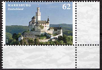 Timbre: Le chateau de Marksburg 