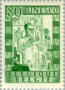 Timbre: UNESCO : chimiste