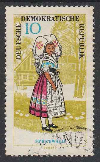 Timbre: Costumes r&eacute;gionaux, Spreewald