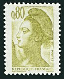 Timbre: Libert&eacute; de Gandon