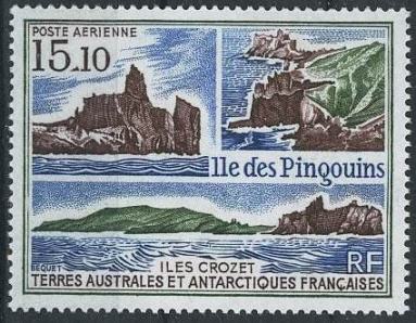 Timbre: Iles des pingouins