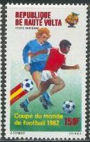 Timbre: Coupe du monde de football Espagne 82 