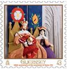 Timbre: 500th Anniversary of the Coronation of Henry VIII