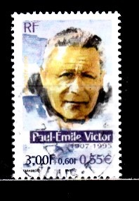 Timbre: Paul Emile Victor - explorateur polaire