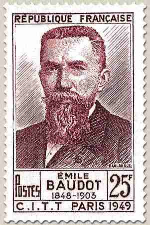 Timbre: Emile Baudot 