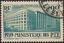 Timbre: Le ministère des P.T.T.