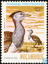 Timbre: Kori Bustard (Ardeotis kori) [ 34 x 45 mm ]