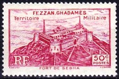 Timbre: Fort de Sebha