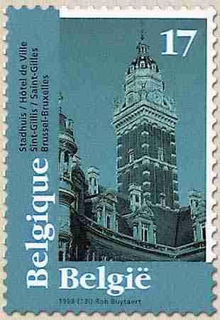 Timbre: Hotel de ville de st gilles bruxelles