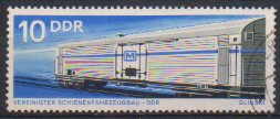 Timbre: V&eacute;hicules ferroviaires de la RDA