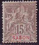 Timbre: Paix et commerce.