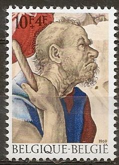 Timbre: Tapisseries. Le paralytique