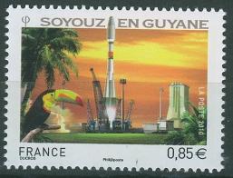 Timbre: Soyouz en Guyane