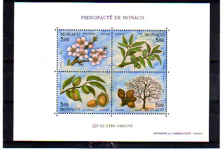 Timbre: Les quatre saisons de l'amandier