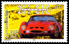 Timbre: Voitures anciennes : Ferrari 250 GTO