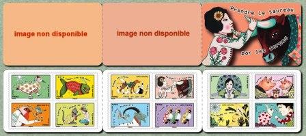Timbre: Prendre le taureau par les cornes