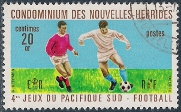 Timbre: 4&egrave;me jeux du pacifique sud