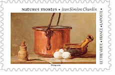 Timbre: Natures mortes, J. S. Chardin
