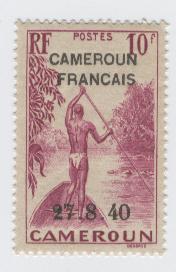 Timbre: Piroguier surcharge