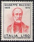 Timbre: Giuseppe Mazzini