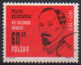 Timbre: Feliks Dzierzynski, politicien et révolutionnaire 