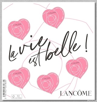 Timbre: Coeurs de Lanc&ocirc;me