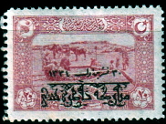 Timbre: Anniversaire de l'armistice du 30 octobre "surcharge"