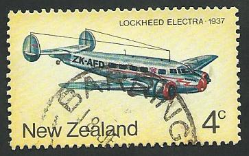 Timbre: Lockheed Electra 1937