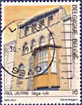Timbre: Maison Jaspar &agrave; Li&egrave;ge