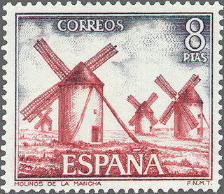 Timbre: Moulin de La Mancha