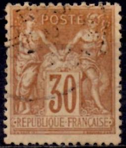 Timbre: Type Sage, N sous U