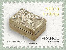 Timbre: Les bo&icirc;tes &agrave; timbres - N&deg; 12