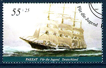 Timbre: Grands voiliers :  *Passat*